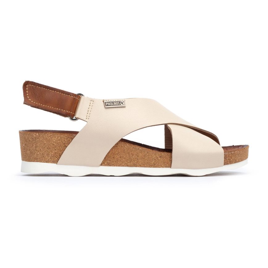 Women\'s Pikolinos MAHON Sandals Beige | NZ KQ59783